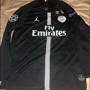 PSG Size XL Neymar jersey Champions League Jordan